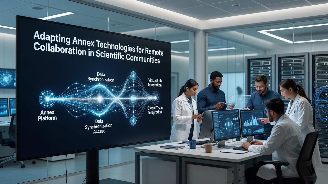 Adapting Annex Technologies for Remote Collaboration in Scientific Communities
